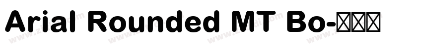 Arial Rounded MT Bo字体转换 Arial Rounded MT Bo字体转换